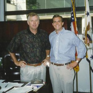 Stutts with former Vice President Dan Quayle