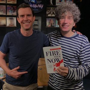 Stutts with James after recording The James Altucher Show